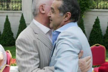 Gigi Becali și Dumitru Dragomir, două personaje pitorești din fotbalul românesc