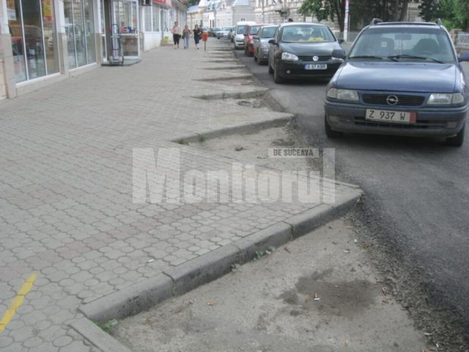 Locurile de parcare, desființate
