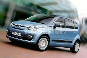 Citroen C3 MPV 2009 Rendering