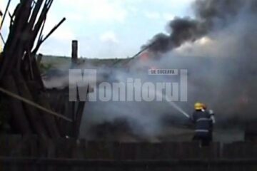 Anchetă poliție: Pagube de 80.000 de euro, în urma unui incendiu provocat intenționat