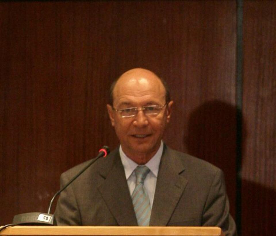 Președintele Băsescu spune că există magistrați și polițiști care au legături cu interlopii. Foto: MEDIAFAX