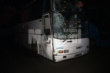 Probleme: Autocar cu 30 de copii din Polonia, implicat într-un accident la Bunești