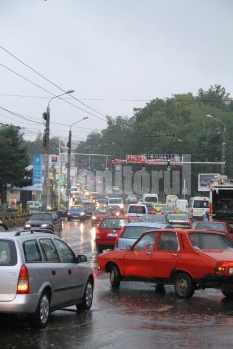 Ieri, traficul a fost bară la bară Ieri, traficul a fost bară la bară