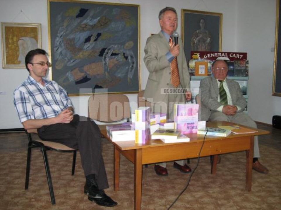 Dr. Marin Gh. Ciobanu la lansarea volumelor de la Biblioteca Bucovinei „I.G. Sbiera” Dr. Marin Gh. Ciobanu la lansarea volumelor de la Biblioteca Bucovinei „I.G. Sbiera”