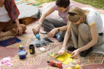 Pictura poate reprezenta o opțiune de tratament pentru pacienții cu boli mintale. Foto: ALAMY