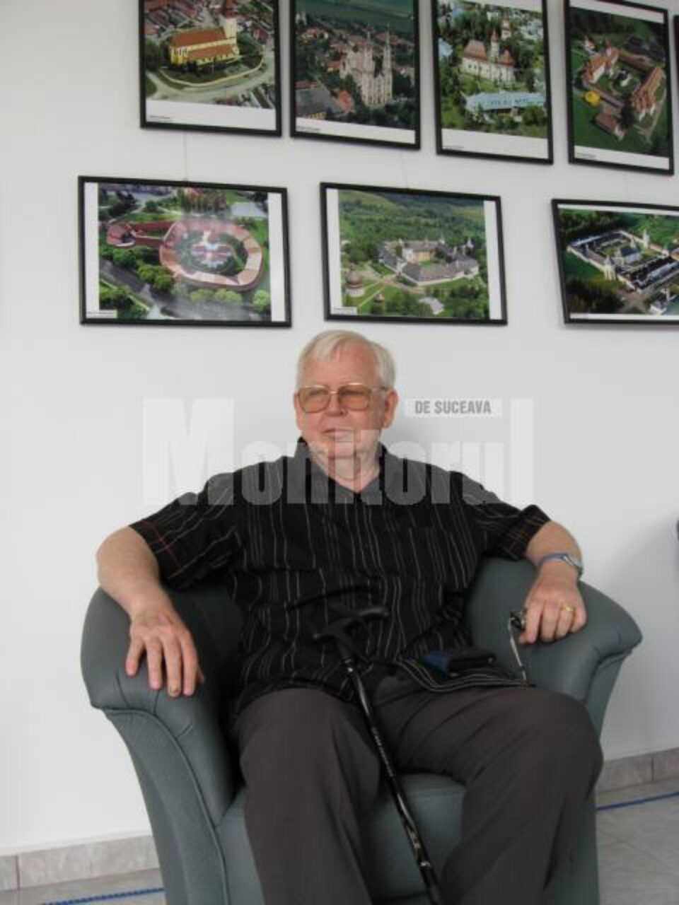 Jurnalistul și artistul fotograf Ștefan Petrescu