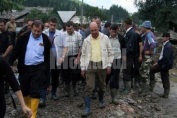 Ajutoare: Președintele Băsescu promite sprijin sinistraților