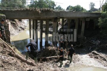 Pod de beton din raionul Hliboca, reconstruit în două zile
