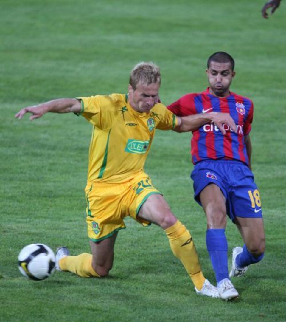 În meciul de la Vaslui, Steaua nu a dat nici un moment senzația că poate câștiga