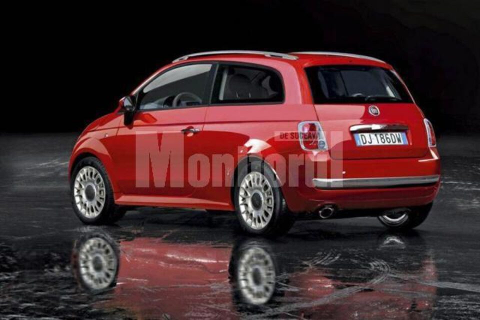 Fiat 500 Giardiniera 2010 Rendering