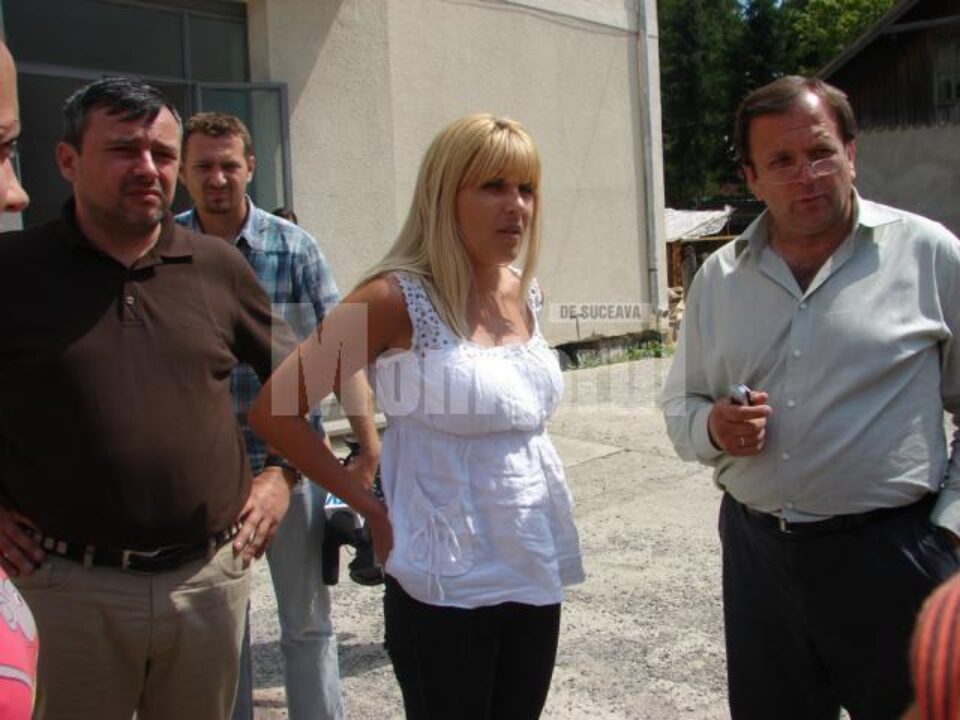 Ioan Bălan, Elena Udrea și Gheorghe Flutur, la Moldovița Ioan Bălan, Elena Udrea și Gheorghe Flutur, la Moldovița