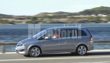 Opel Zafira Facelift 2008