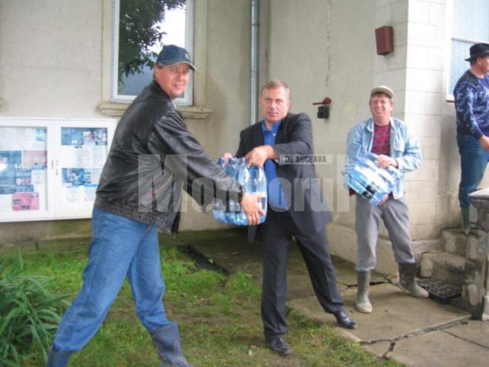 Dumitru Morhan, alături de sucevenii greu încercați de inundațiile de la sfârșitul lunii trecute