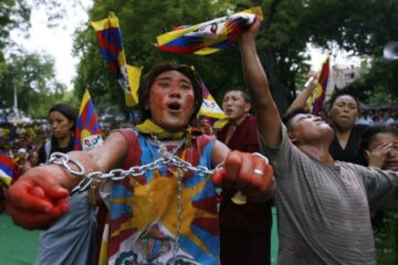 Jocurile Olimpice care încep azi, sub semnul protestelor pentru eliberarea Tibetului. Foto: MEDIAFAX