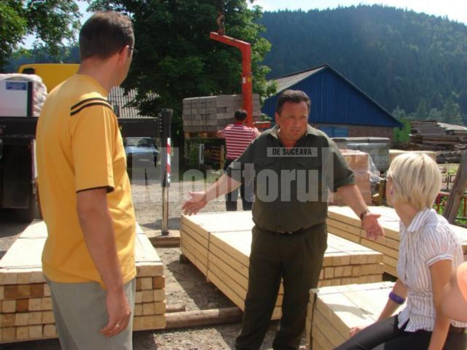 Umanitar: Raluca Turcan a adus un TIR de materiale de construcții la Putna