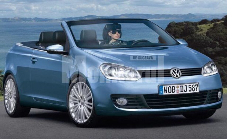 Volkswagen Golf VI Cabrio 2010 Rendering