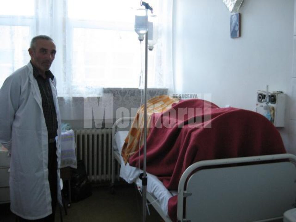 Gavril Iacoban, lângă patul socrului său Gavril Iacoban, lângă patul socrului său