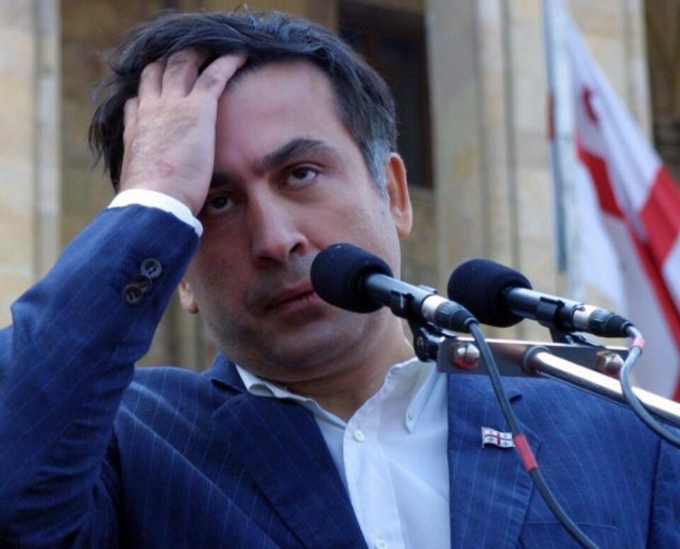 Saakașvili a anunțat ieri că a semnat un "acord de încetare a focului" cu "ocupantul rus". Foto: AFP/MEDIAFAX