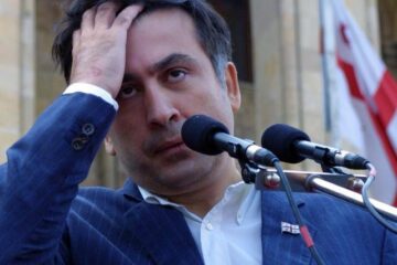 Saakașvili a anunțat ieri că a semnat un "acord de încetare a focului" cu "ocupantul rus". Foto: AFP/MEDIAFAX