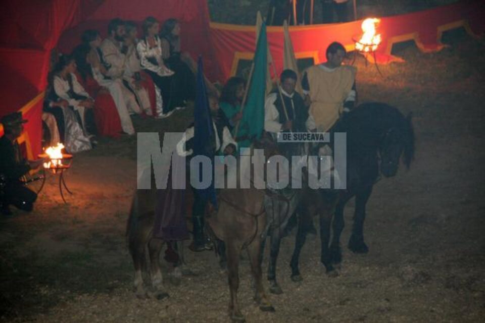 Turnirul medieval Cavalerul Alb, desfășurat sâmbătă seară la Cetate