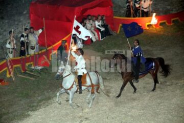 Turnirul medieval Cavalerul Alb, desfășurat sâmbătă seară la Cetate