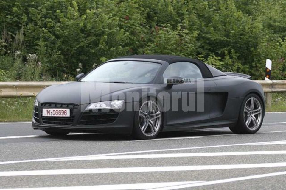 Audi R8 Cabrio 2009 Foto-spion Foto: AUTOMEDIA