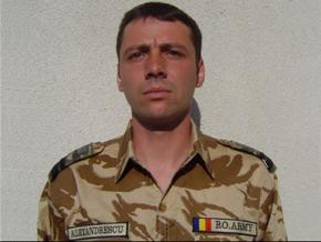 Sergentul major Dragoș Traian Alexandrescu a murit în Afganistan Foto: MEDIAFAX