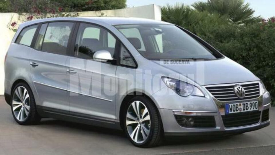 Volkswagen Sharan 2009 Rendering Volkswagen Sharan 2009 Rendering