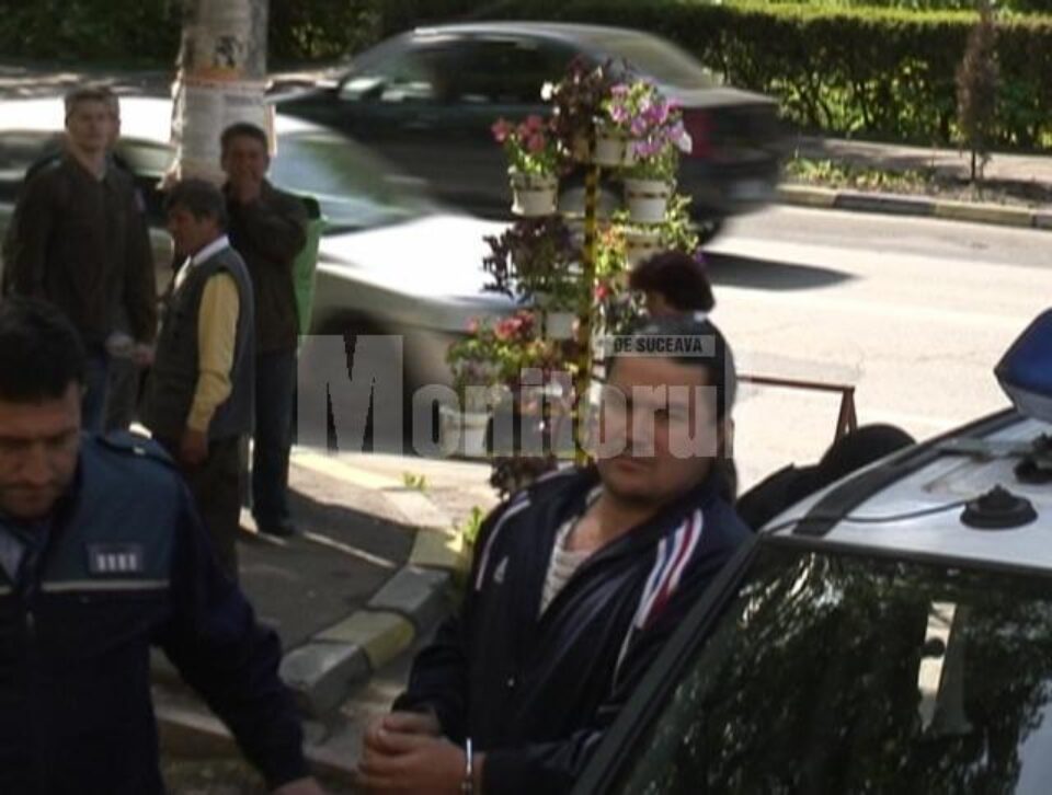Constantin Nistor înainte de a fi expediat autorităților germane