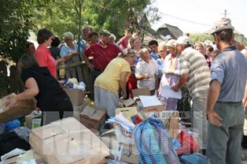 Oltenii îi ajută pe bucovineni