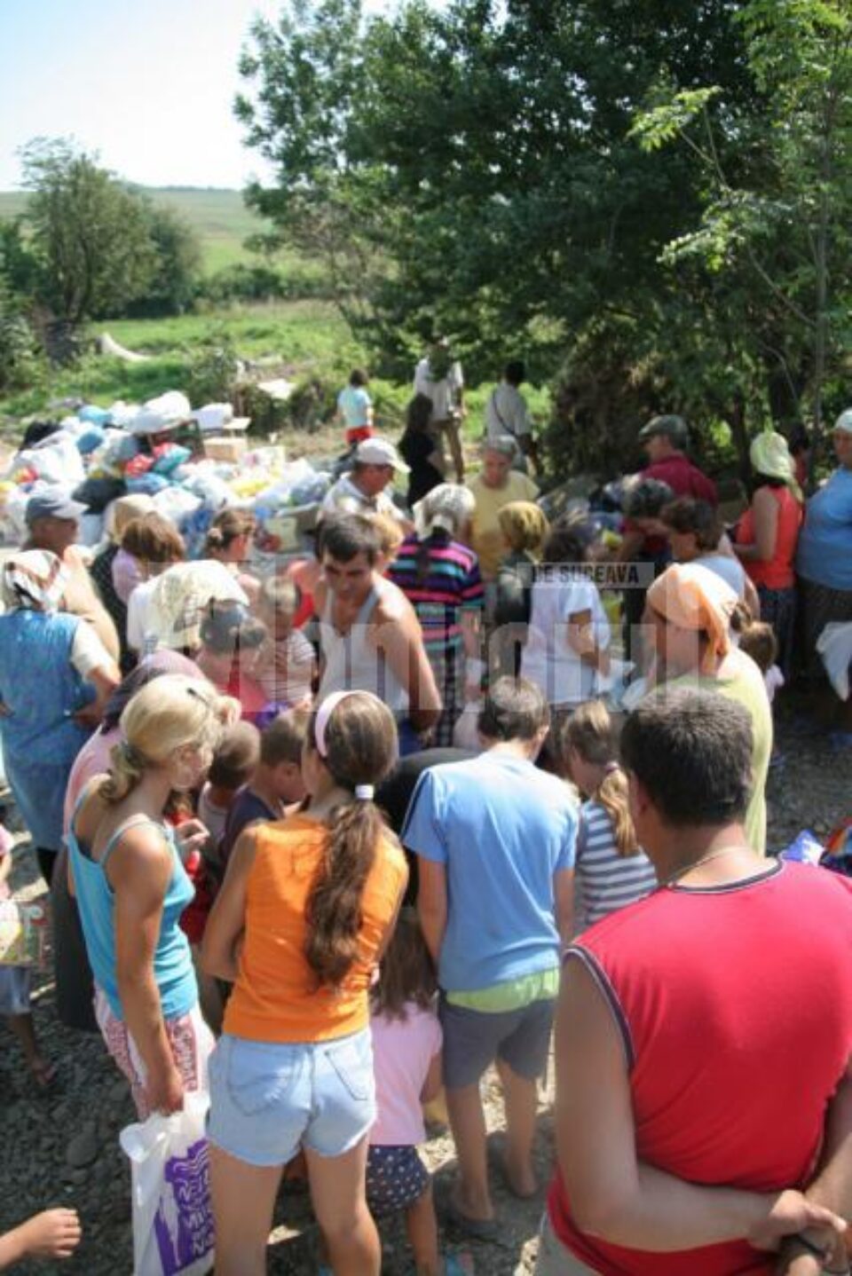 Din Craiova: Ajutoare pentru sinistrații din Țibeni