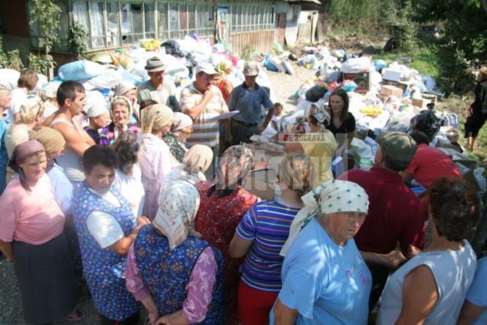 Din Craiova: Ajutoare pentru sinistrații din Țibeni