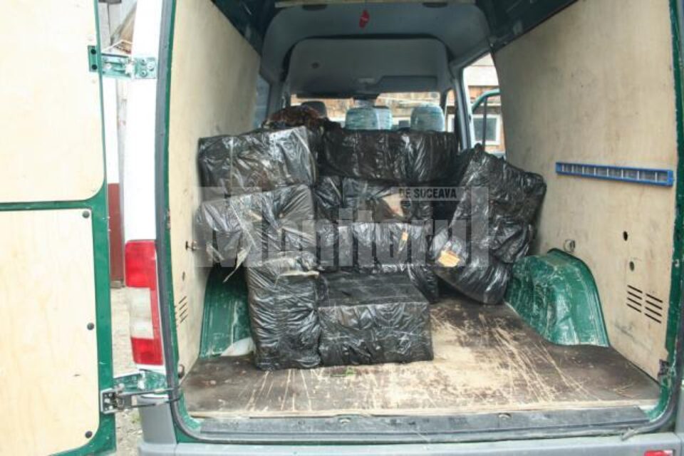 Traficul cu țigări de contrabandă, tot mai frecvent