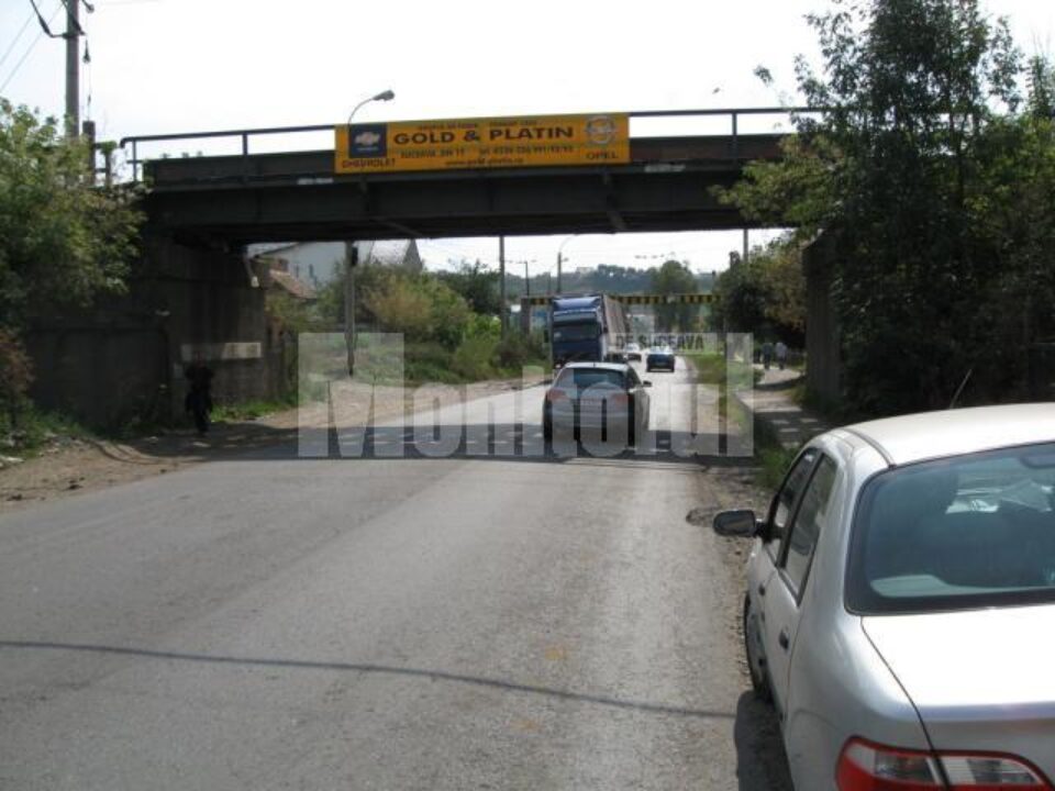 Circulația pe sub pasarela de la Șcheia va fi închisă timp de o lună