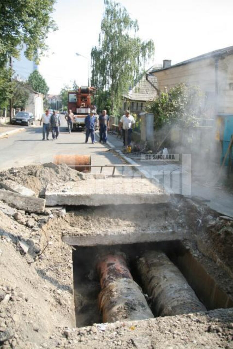 Avarii în lanț: Jumătate din suceveni au rămas ieri fără apă caldă