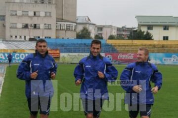 Bernard, Ungureanu și Colban, trei dintre jucătorii care se antrenează separat