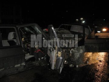 Aseară, în jurul orei 20.00, în localitatea Ipotești, la ieșirea spre Bosanci