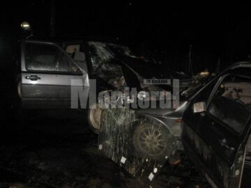 Aseară, în jurul orei 20.00, în localitatea Ipotești, la ieșirea spre Bosanci