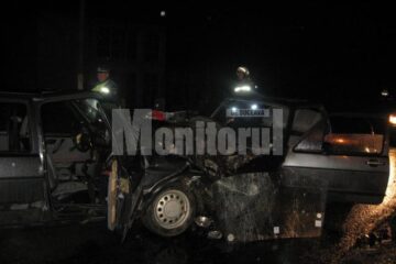 Aseară, în jurul orei 20.00, în localitatea Ipotești, la ieșirea spre Bosanci