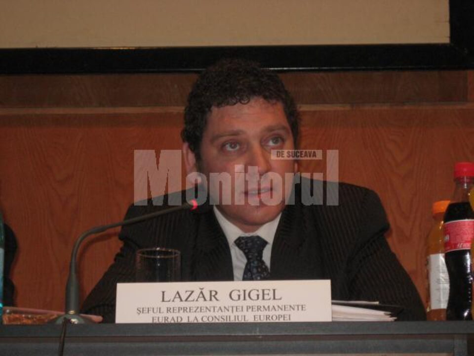 Lazar Gigel, seful reprezentantei permanente EURAD la Consiliul Europei