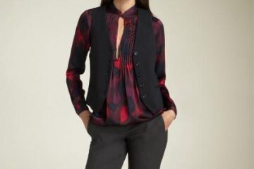 Vesta bărbătească se poate adapta și combina cu orice. Foto: NORDSTROM