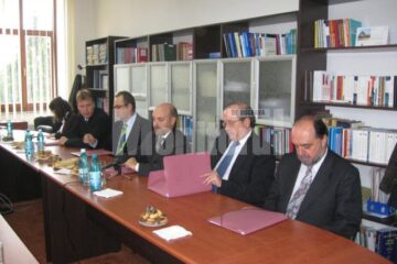 Magistrații străini veniți în schimb de experiență la instanțele de pe raza Curții de Apel Suceava