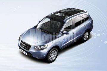Hyundai Santa Fe Blue Hybrid 2008