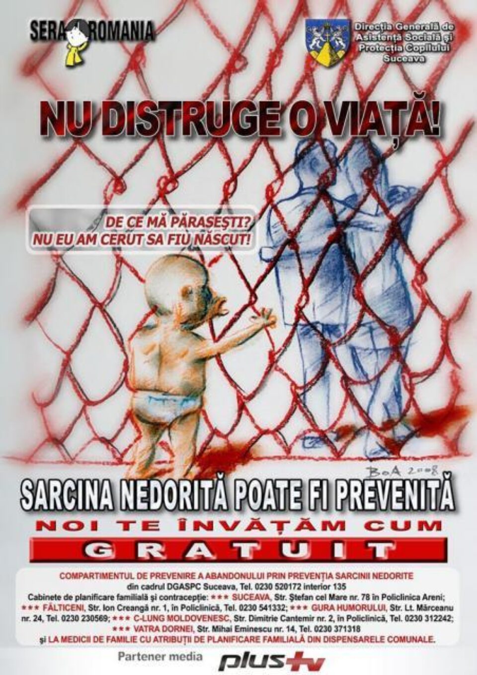 Campanie: Prevenirea sarcinilor nedorite
