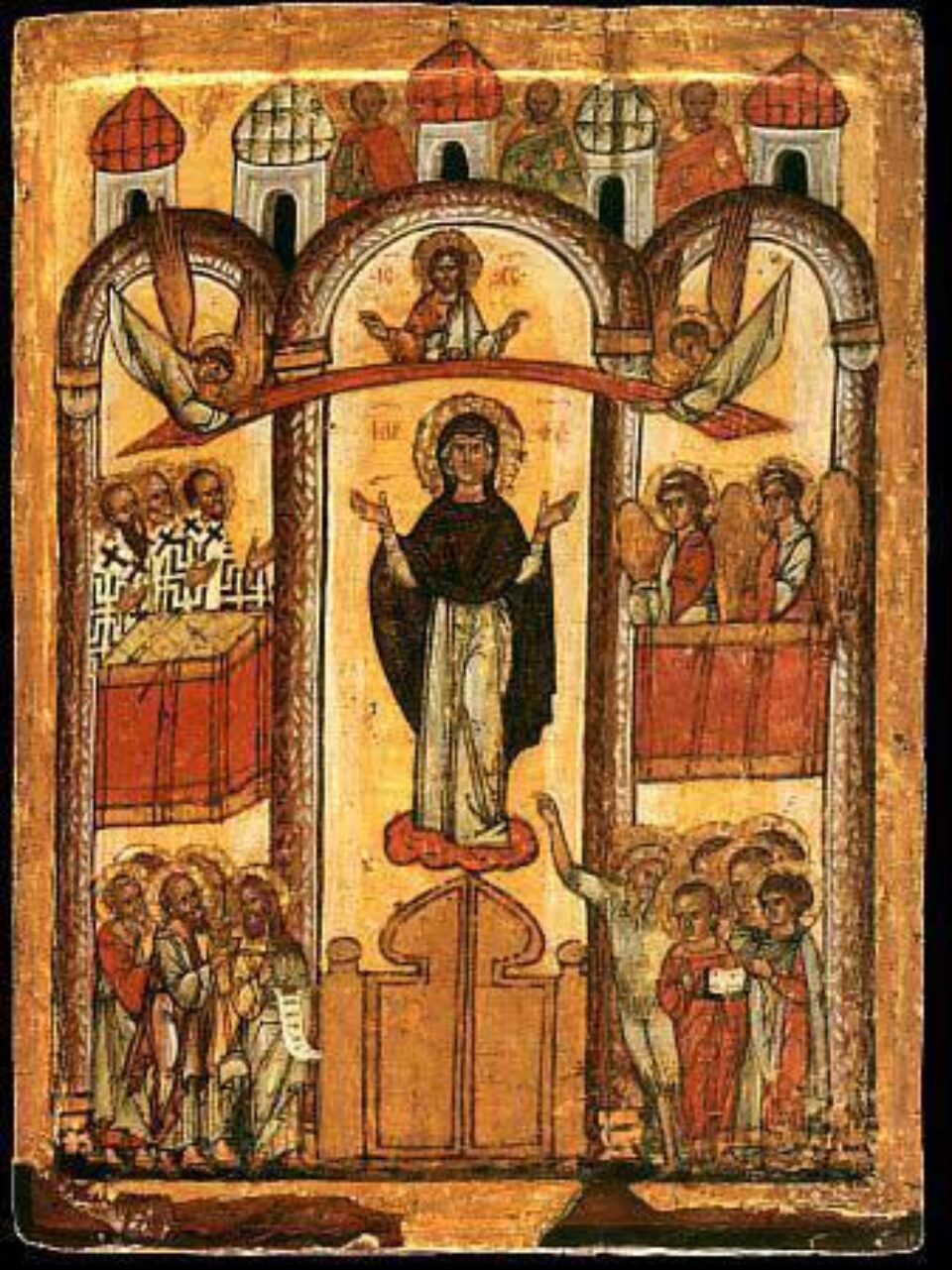 Sinaxar - Acoperământul Fecioarei Maria