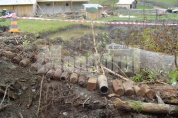 La Cârlibaba: Arsenal de muniție, găsit într-o gospodărie