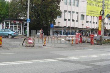 Accesul pe strada Aleea Trandafirilor dinspre strada Ștefan cel Mare, blocat