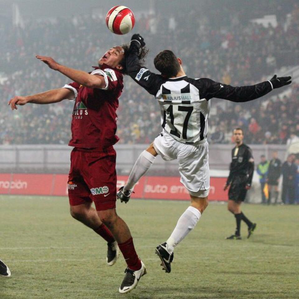 Meciurile dintre U Cluj și CFR Cluj au fost mereu tensionate