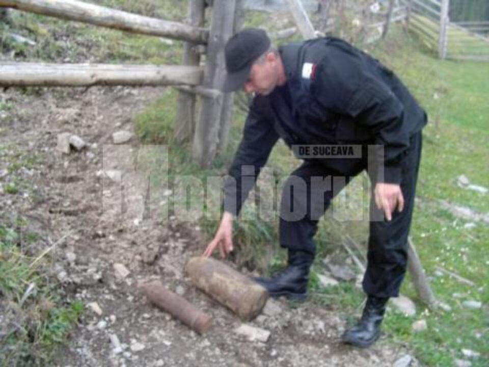 Proiectilul de calibrul 150 de milimetri cântărea aproape 30 de kilograme și era încă activ