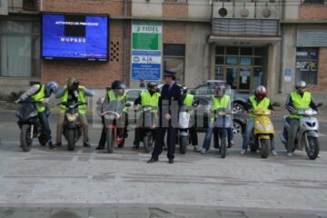 Participare sub așteptări: Tinerii cu motoscutere, dezinteresați de campania de prevenire a poliției
